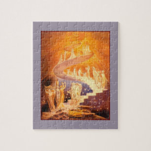 Jacob's Dream von William Blake Jigsaw Puzzle