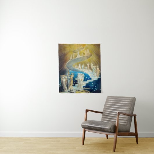 Jacob's Ladder by William Blake Wandteppich (Beispiel)