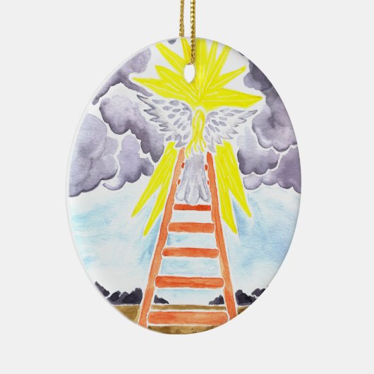 Jacob's Ladder - Jesse Tree Keepake Ornament (Rechts)