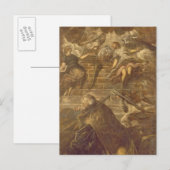 Jacob's Ladder (Öl auf Leinwand) Postkarte (Vorne/Hinten)