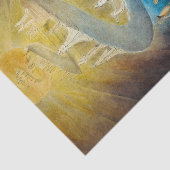 Jacob's Ladder von William Blake Seidenpapier (Ausschnitt)