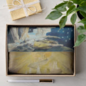 Jacob's Ladder von William Blake Seidenpapier (Geschenk)