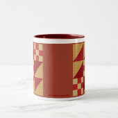 JACOBS LEITER ZWEIFARBIGE TASSE (Mittel)