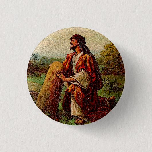 Jacobs Vision and Gods Promise Button (Vorderseite)