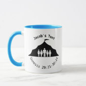 Jacob's Zelt-Tasse blau Tasse (Links)