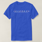 Jacobson Familie Jacobson Nachname Jacobson Letzte T-Shirt (Design vorne)