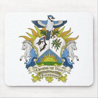 Jacobson-Familienwappen Mousepad