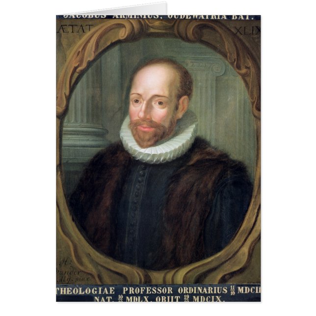 Jacobus Arminius, Professor der Theologie (Vorne)