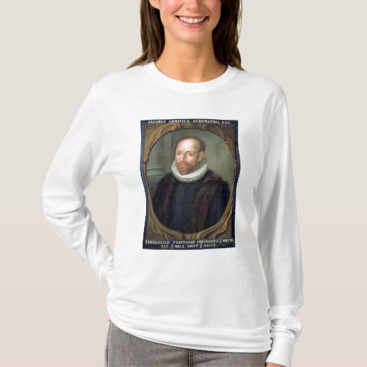 Jacobus Arminius, Professor der Theologie T-Shirt (Vorderseite)