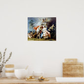 Jacopo Amigoni Bacchus and Ariadne Poster (Küche)