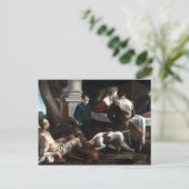 Jacopo Bassano Lazarus und der reiche Mann Postkarte (Stehend Vorderseite)