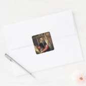 Jacopo Strada Art Experte Quadratischer Aufkleber (Umschlag)