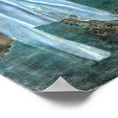 Jacopo Tintoretto Taufe Christi Poster (Ecke)