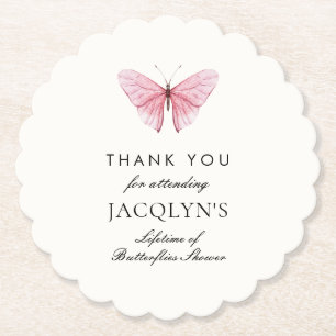 Jacqlyn's Lebenslanger Schmetterlingsschauer Untersetzer