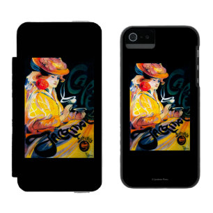 Jacqmotte Caf� Vintages PosterEurope Incipio Watson™ iPhone 5 Geldbörsen Hülle