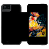 Jacqmotte Caf� Vintages PosterEurope Incipio iPhone Geldbeutel-Hülle (Folio Geöffnet)