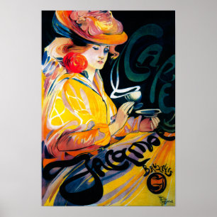Jacqmotte Caf� Vintages PosterEurope Poster