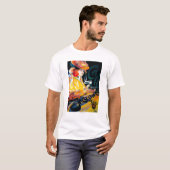 Jacqmotte Caf� Vintages PosterEurope T-Shirt (Vorne ganz)