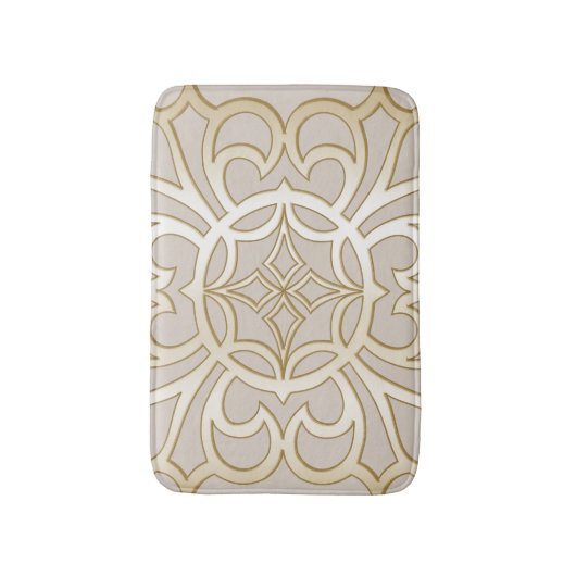 Jacquard Impression Pattern Badematte (Vorderseite Vertikal)