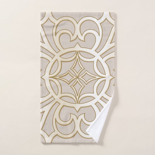 Jacquard Impression Pattern Badhandtuch Set (Handtuch)