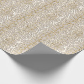 Jacquard Impression Pattern Geschenkpapier (Ecke)