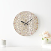 Jacquard Impression Pattern Große Wanduhr (Zuhause)