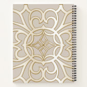 Jacquard Impression Pattern Notizblock (Rückseite)