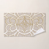 Jacquard-Impressionsmuster Badhandtuch Set (Handtuch)