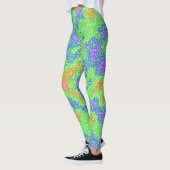 Jacquard-Strickmuster Leggings (Links)