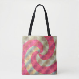 Jacquard-Strickmuster  Tasche