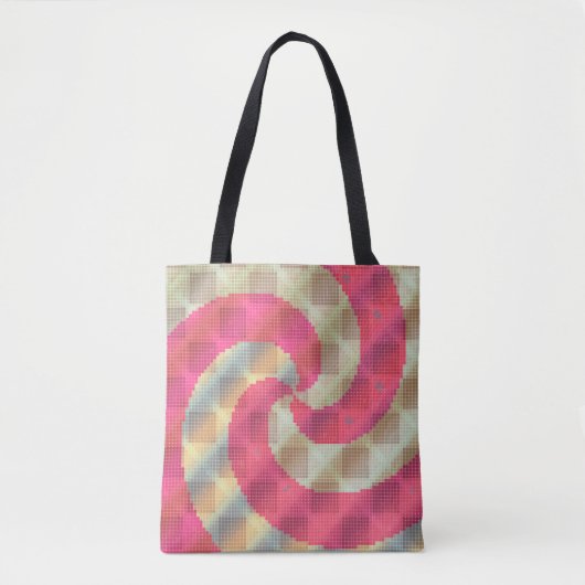 Jacquard-Strickmuster Tasche (Vorderseite)
