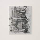 Jacquardwebstuhl-Power-Webstühle (Stich) Puzzle (Vertikal)