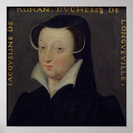 Jacqueline de Rohan, Duchesse de Longueville Poster (Vorne)