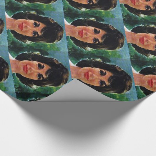 Jacqueline Kennedy Geschenkpapier (Ecke)