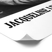 Jacqueline Kennedy vergleichend Sane Quote Poster (Ecke)