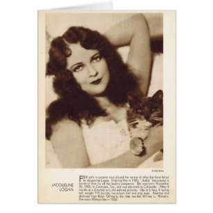 Jacqueline Logan 1931 Vintag