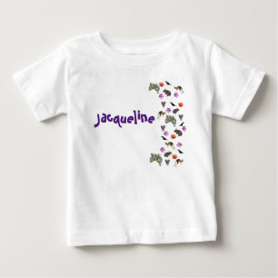 Jacqueline, Name mit australischer Wildtierart, Baby T-shirt