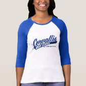 Jacqueline und Karen Corvallis Highschool Logo T-Shirt (Vorderseite)