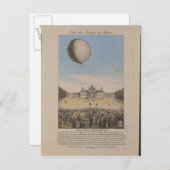 Jacques Alexandre Cesar Postkarte (Vorne/Hinten)