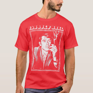 Jacques Brel Retro Fan Design 1 T-Shirt