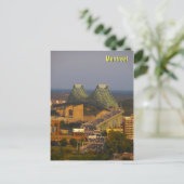 Jacques Cartier Bridge bei Sunset Postkarte (Stehend Vorderseite)