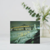 Jacques Cartier Bridge, Montreal, Quebec, Kanada Postkarte (Stehend Vorderseite)