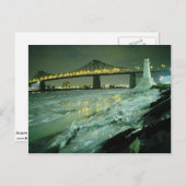 Jacques Cartier Bridge, Montreal, Quebec, Kanada Postkarte (Vorne/Hinten)