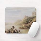 Jacques Cartier, der das St. Lawrence entdeckt Mousepad (Mit Mouse)