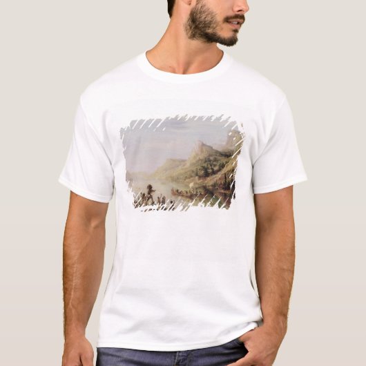 Jacques Cartier, der das St. Lawrence entdeckt T-Shirt (Vorderseite)