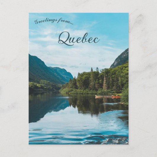 Jacques Cartier National Park Quebec Canada Postkarte (Vorderseite)
