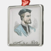 Jacques Cartier Ornament Aus Metall (Links)