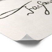 Jacques Cartier Poster (Ecke)