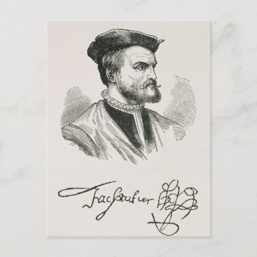 Jacques Cartier Postkarte (Vorderseite)