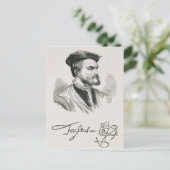 Jacques Cartier Postkarte (Stehend Vorderseite)